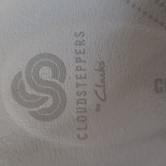 Clarks Cloudstepper Arla Primrose Gray Arch Support Sandals size 7 - Picture 5 of 8